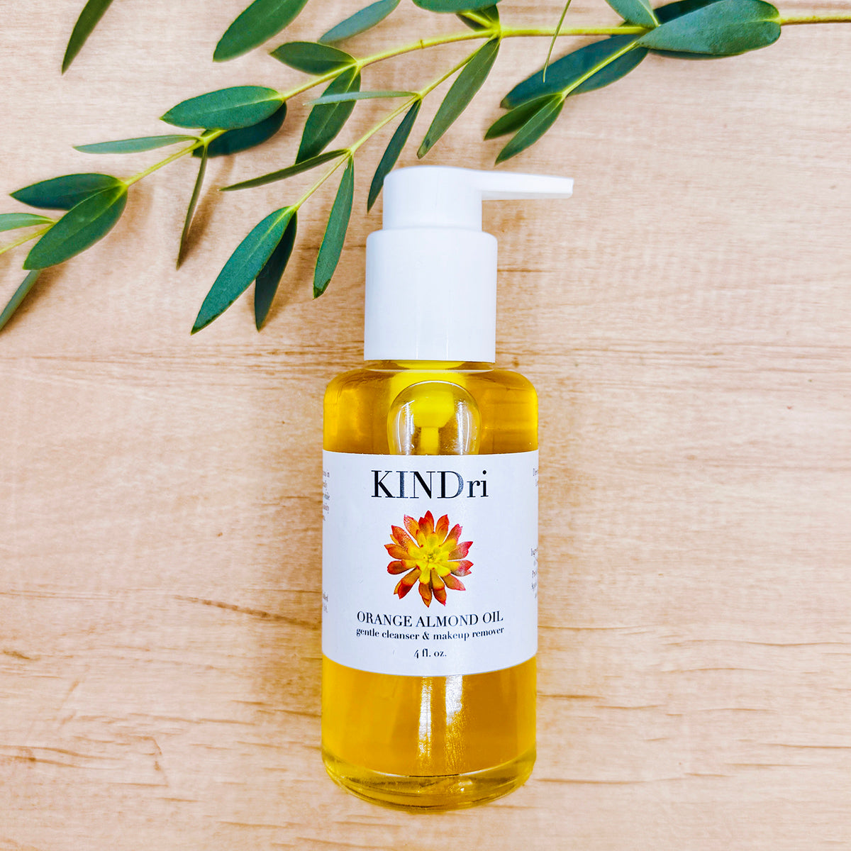 orange almond cleansing oil (new bottle)