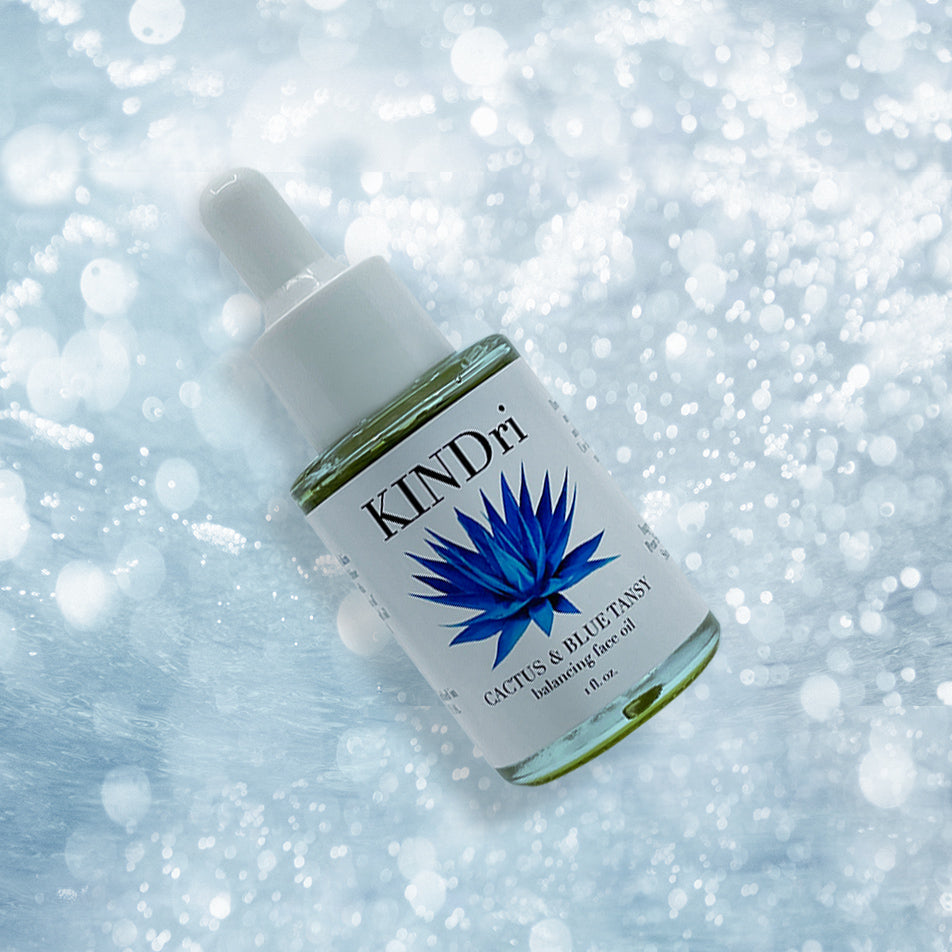 NEW! cactus & blue tansy balancing face oil