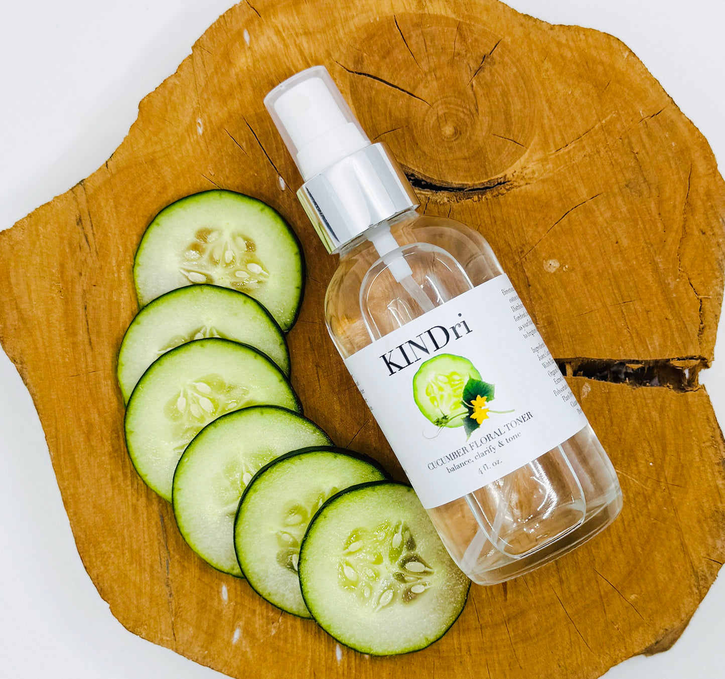 NEW! cucumber floral toner