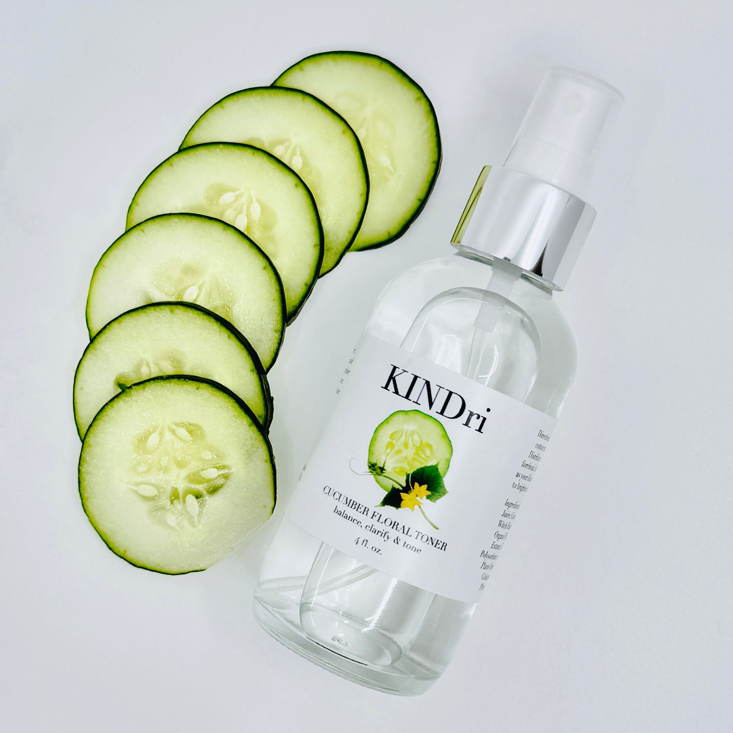 NEW! cucumber floral toner