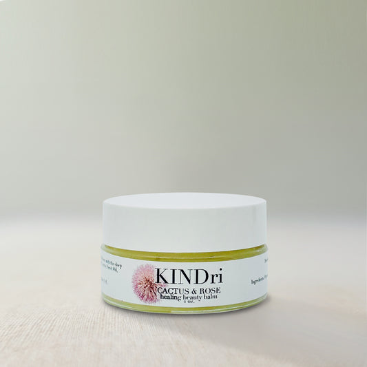 cactus & rose healing beauty balm (new jar)