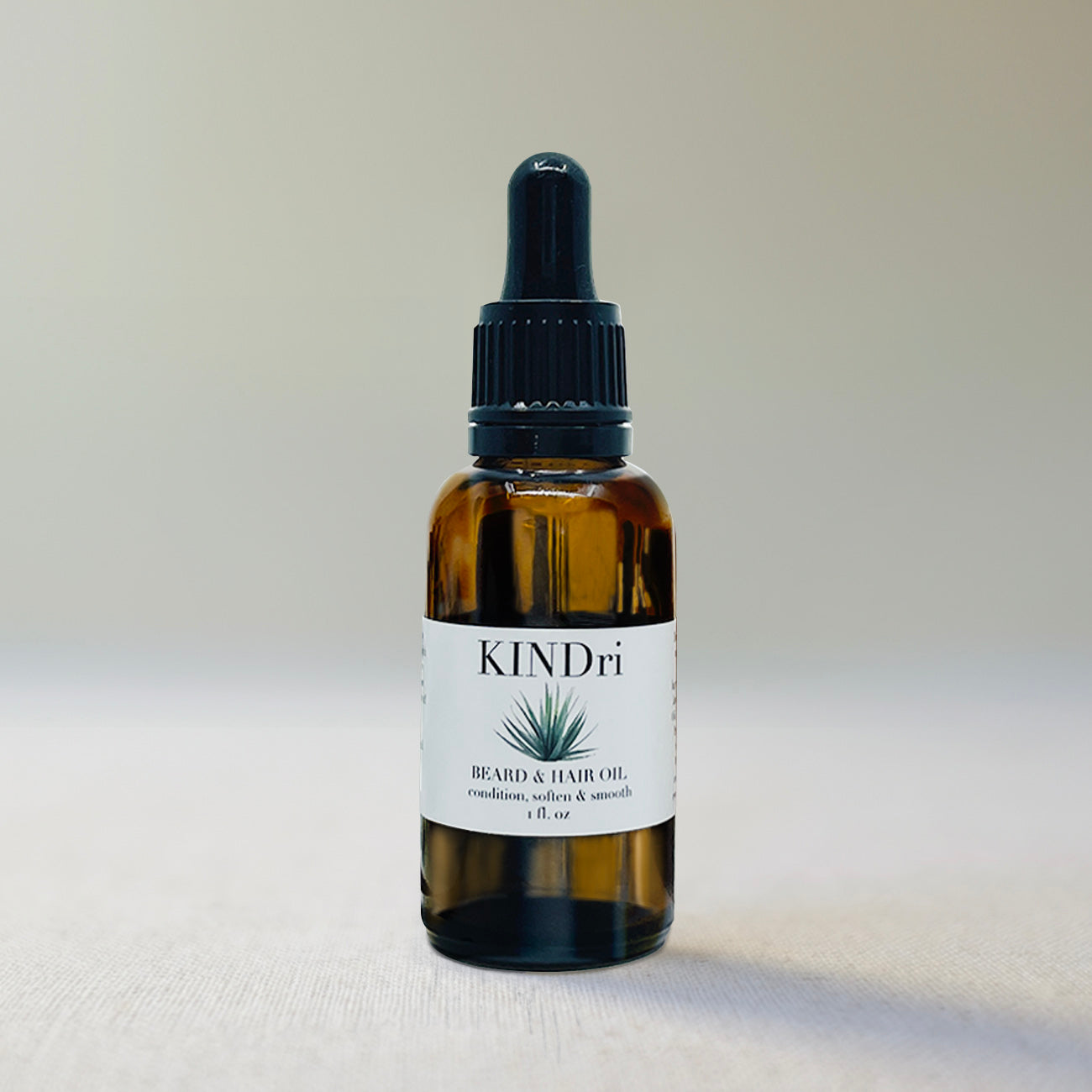 KINDri 4 men organic beard oil & comb gift set