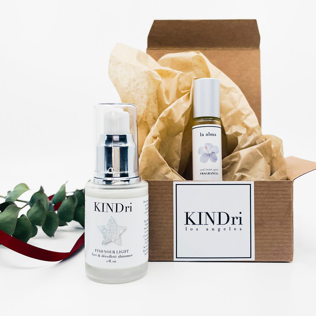 KINDri la alma fragrancia & find your light gift set